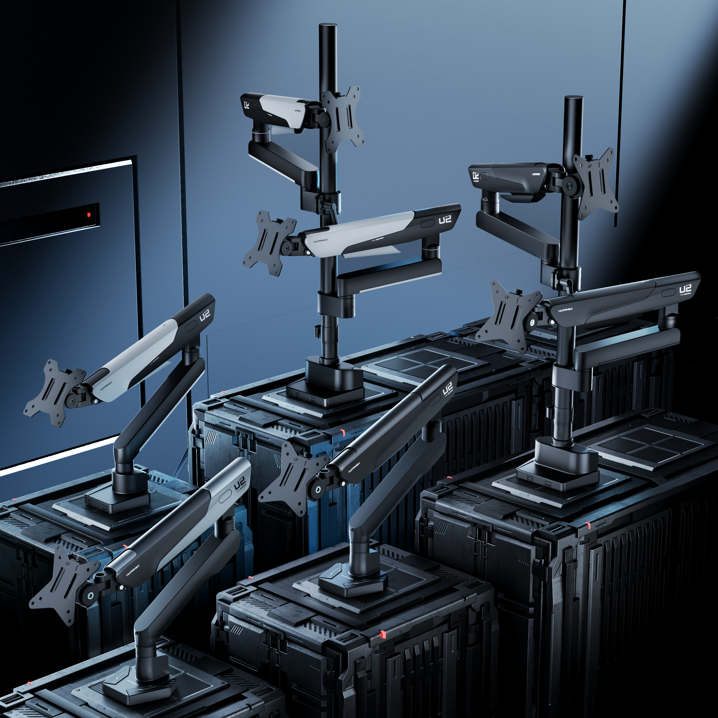 The Differences Between Humanex Monitor Arms