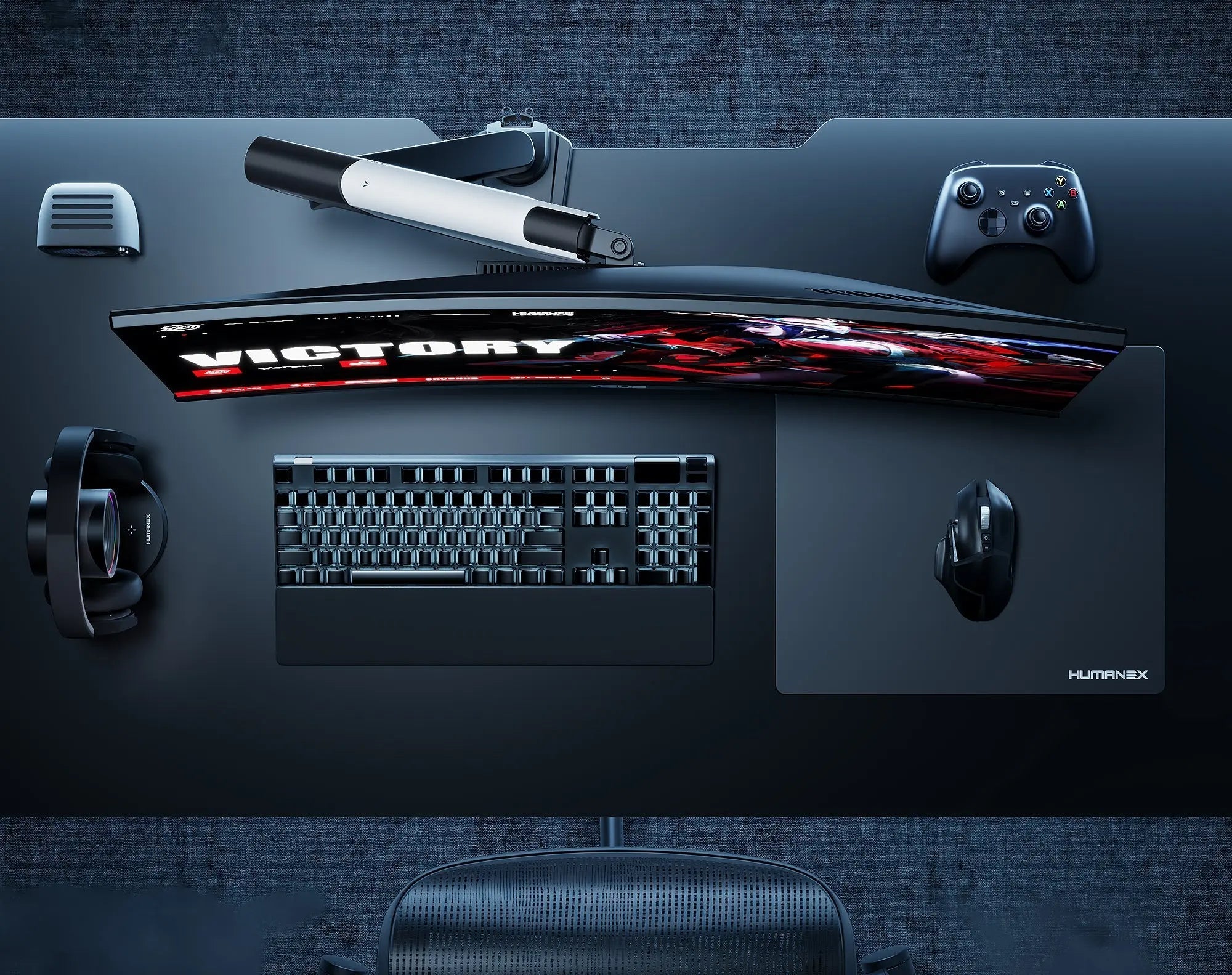 Stop the Sag: Humanex Monitor Arm for Ultrawide & Curved Monitors