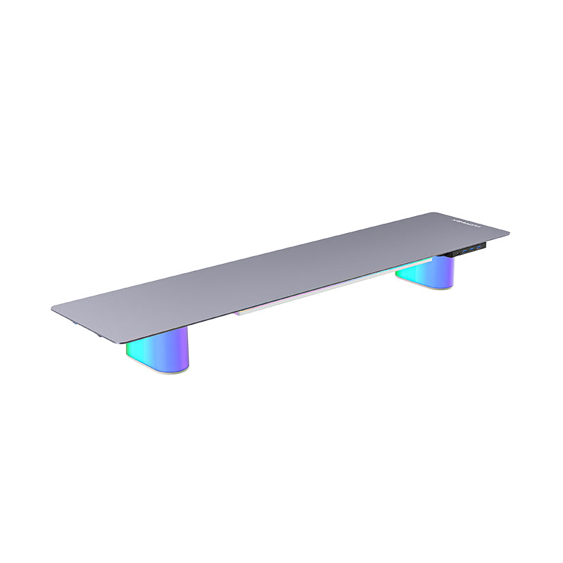 Humanex DX1-SLL-A RGB Aluminum Monitor Riser