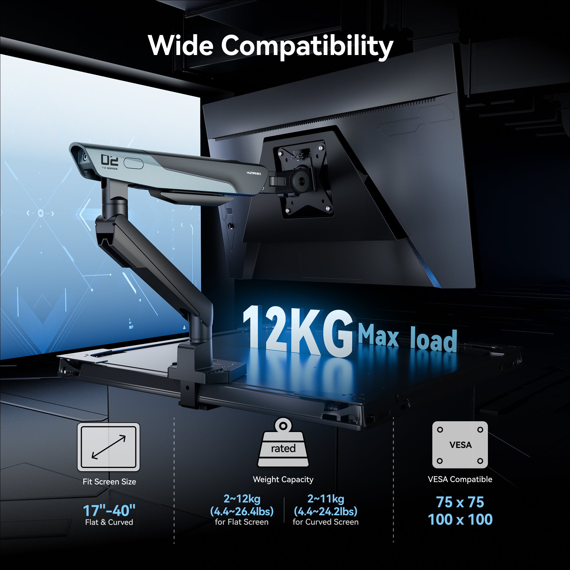 Hermit Mecha TX02-1G-A Monitor Arm