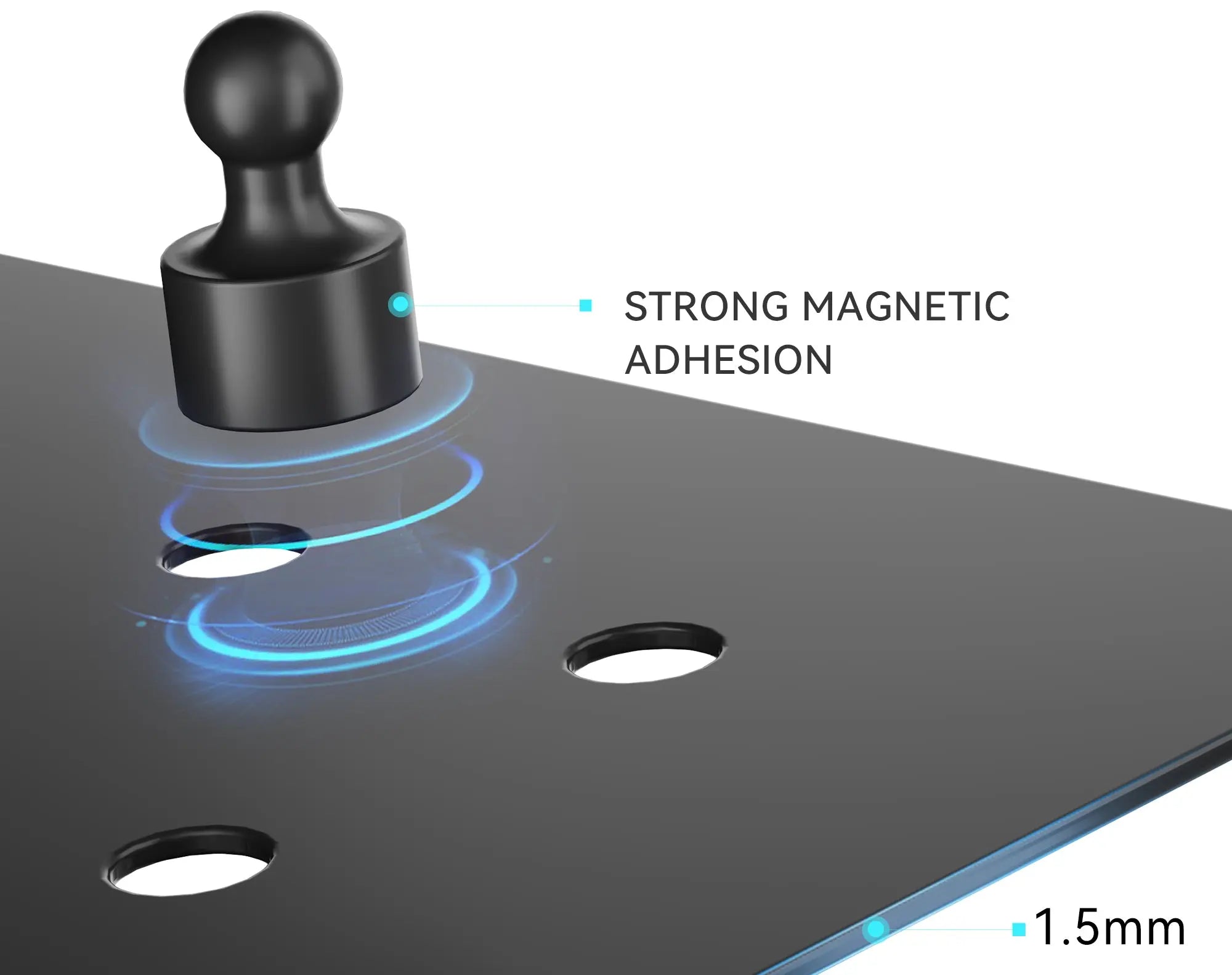 AX-9 Clamp-on Gaming Desk Pegboard HUMANEX