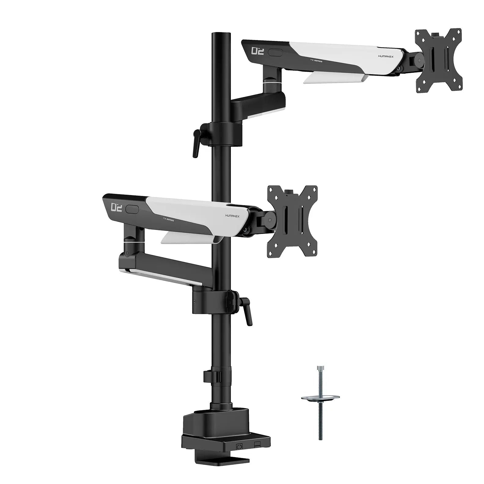 Humanex TX02 Dual Monitor Arm HUMANEX