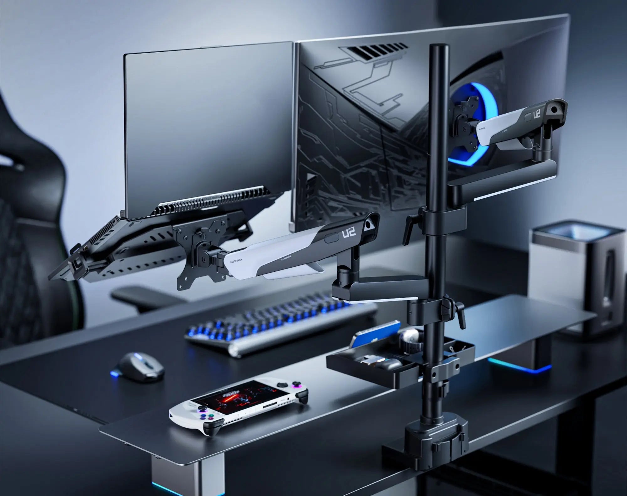Humanex TX02 Dual Monitor Arm HUMANEX