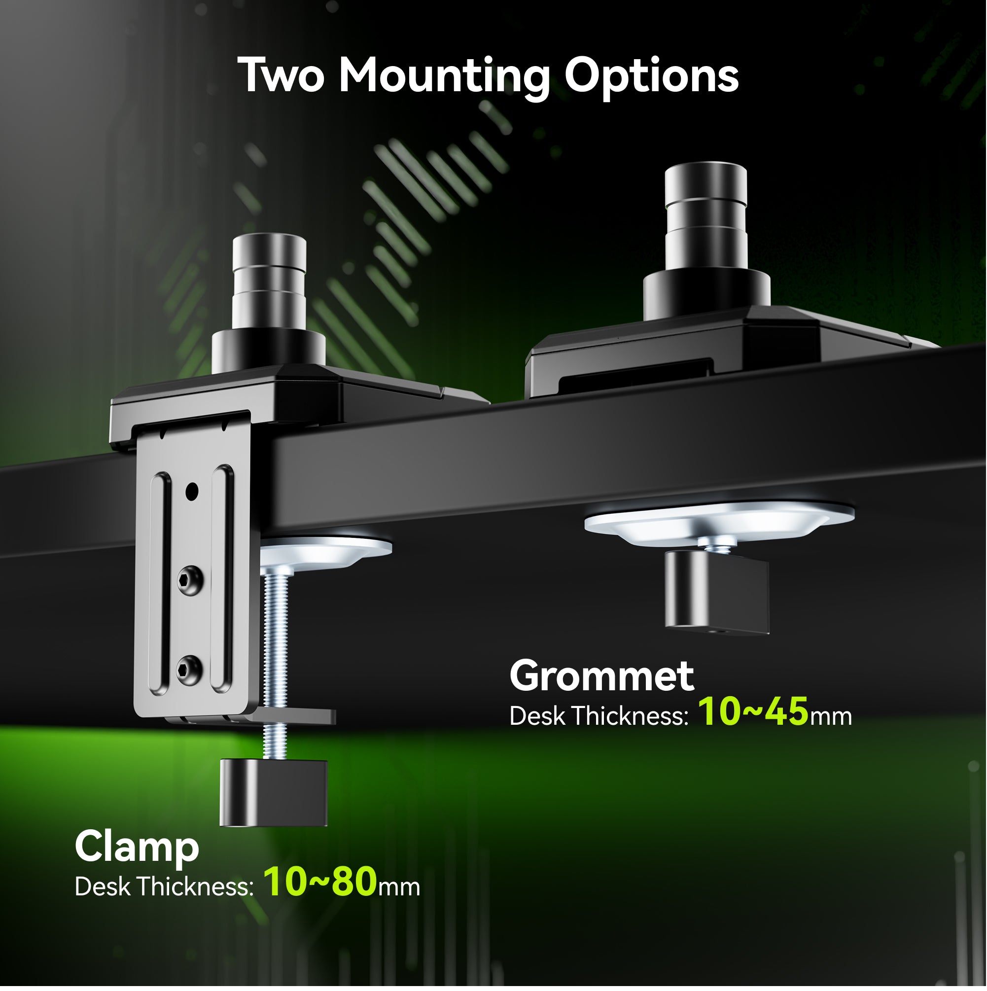 Humanex TX01-1B-A Heavy Duty Single Monitor Arm