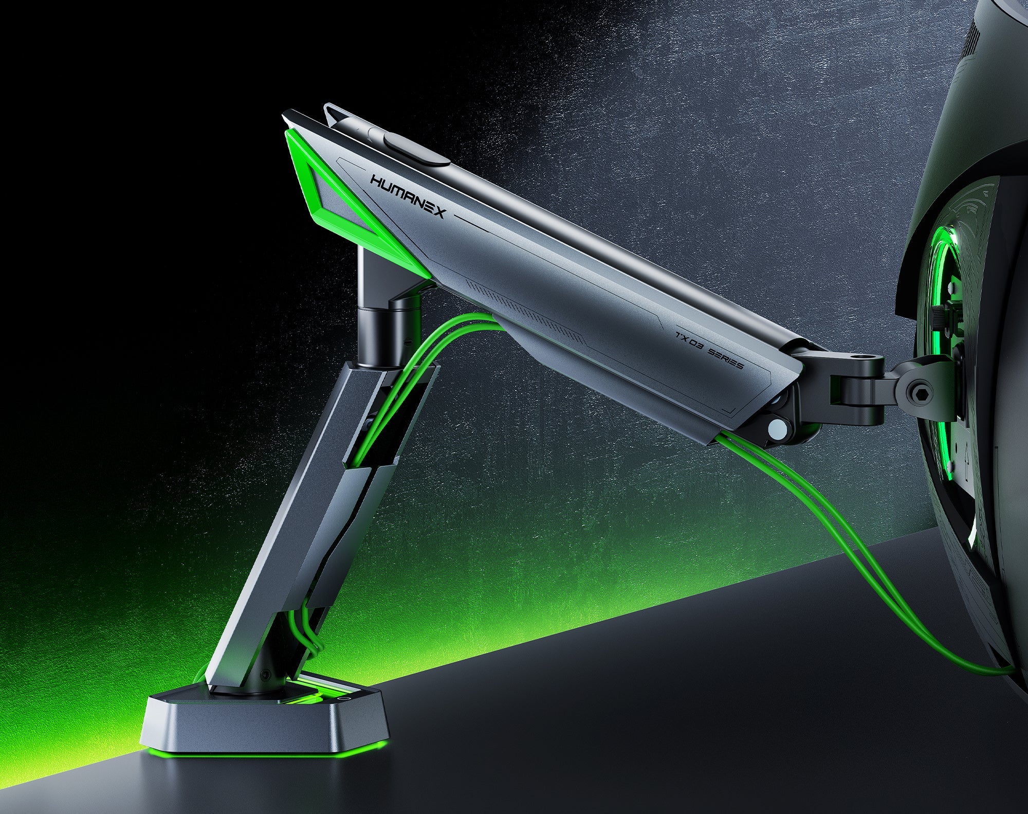 Humanex TX03 Monitor Arm HUMANEX