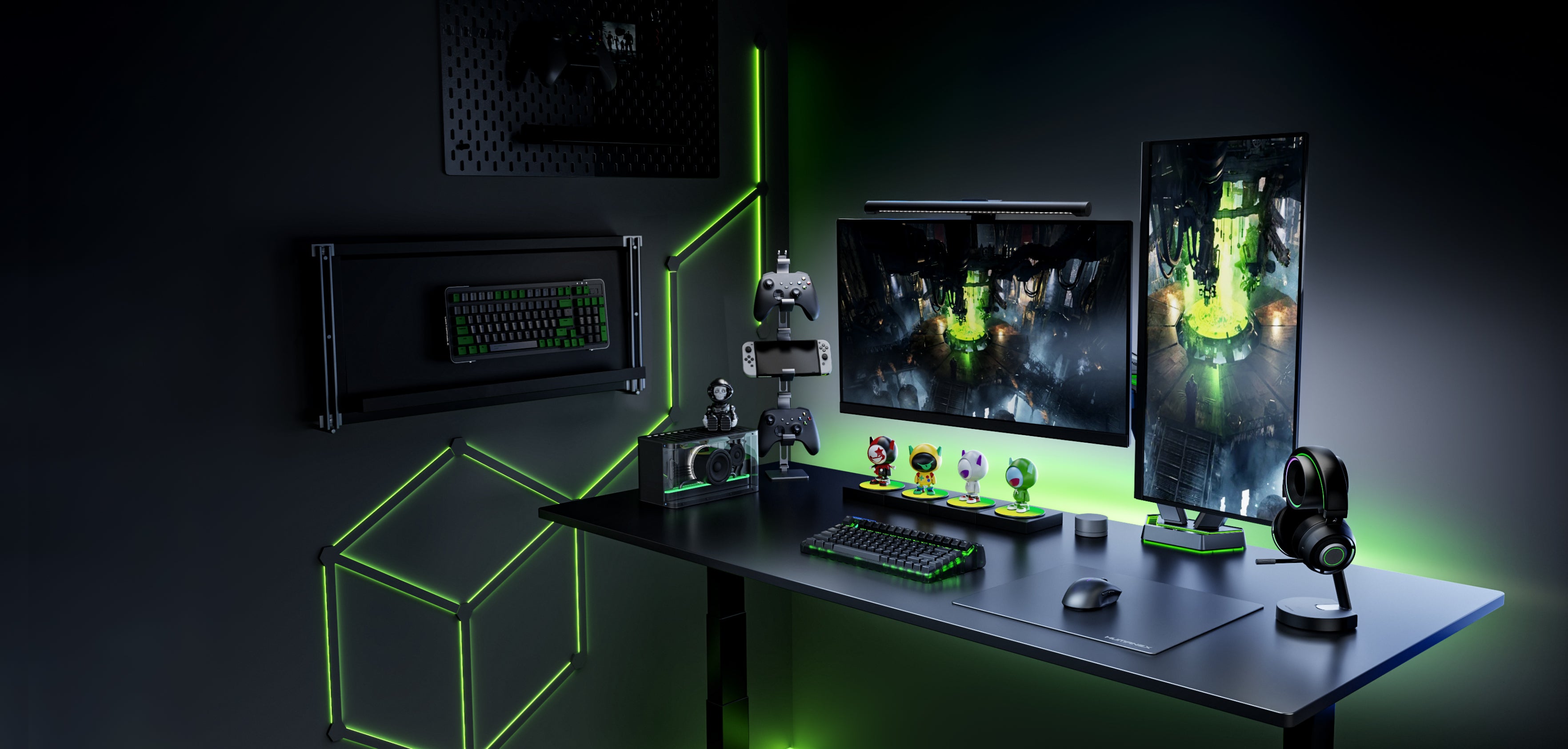 Humanex TX-03 monitor arm scene pic 4