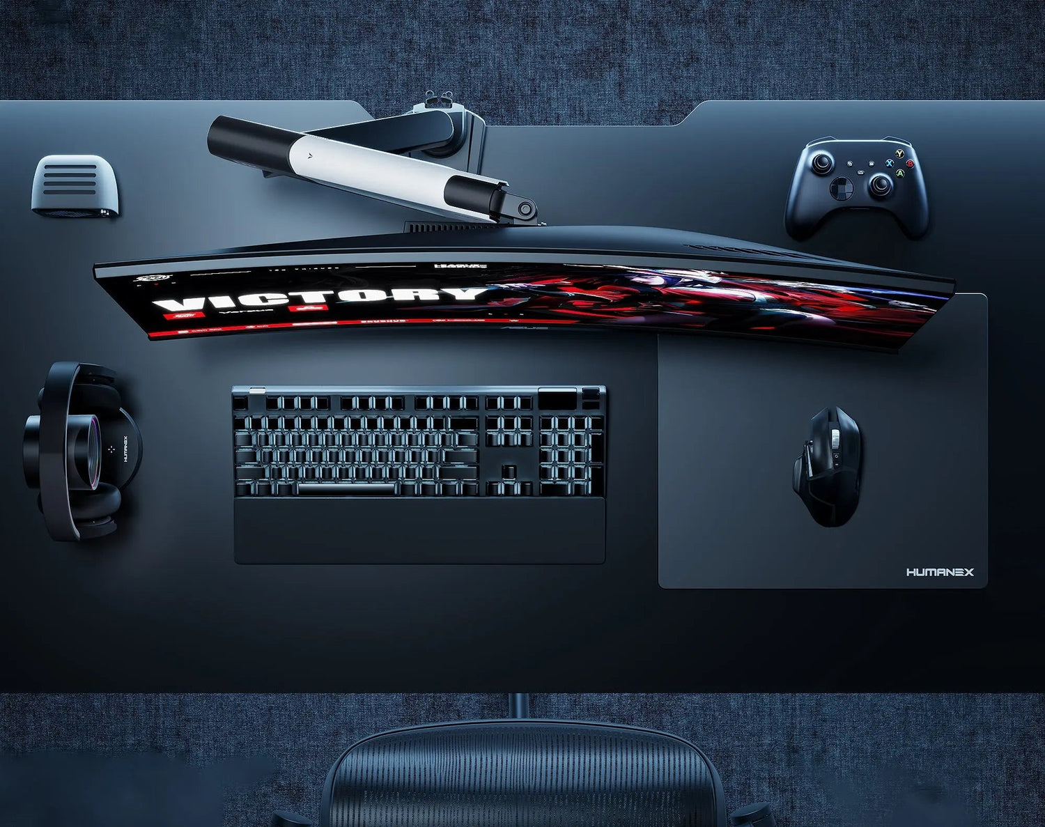 Stop the Sag: Humanex Monitor Arm for Ultrawide & Curved Monitors