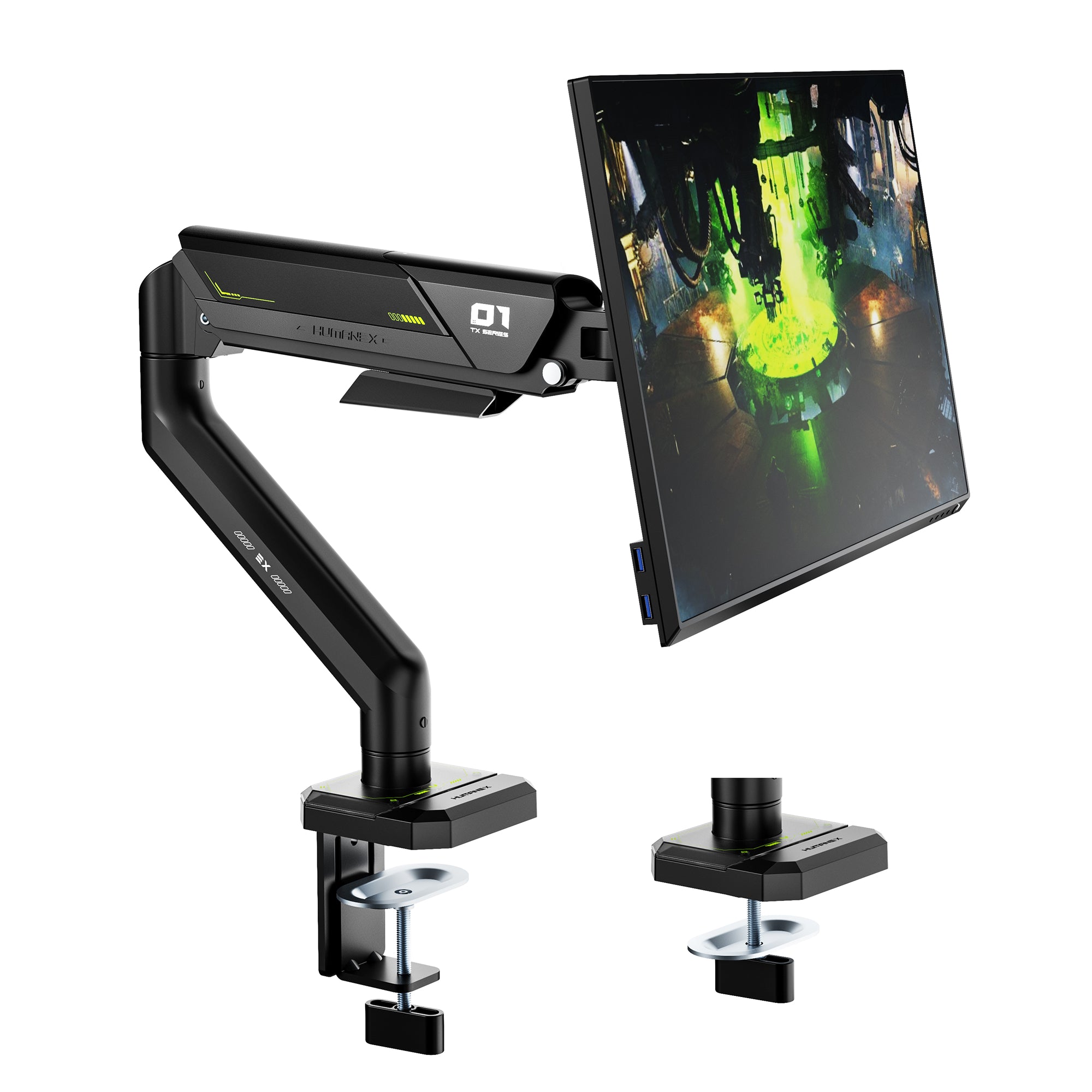 Humanex TX01-1B-A Single Monitor Arm
