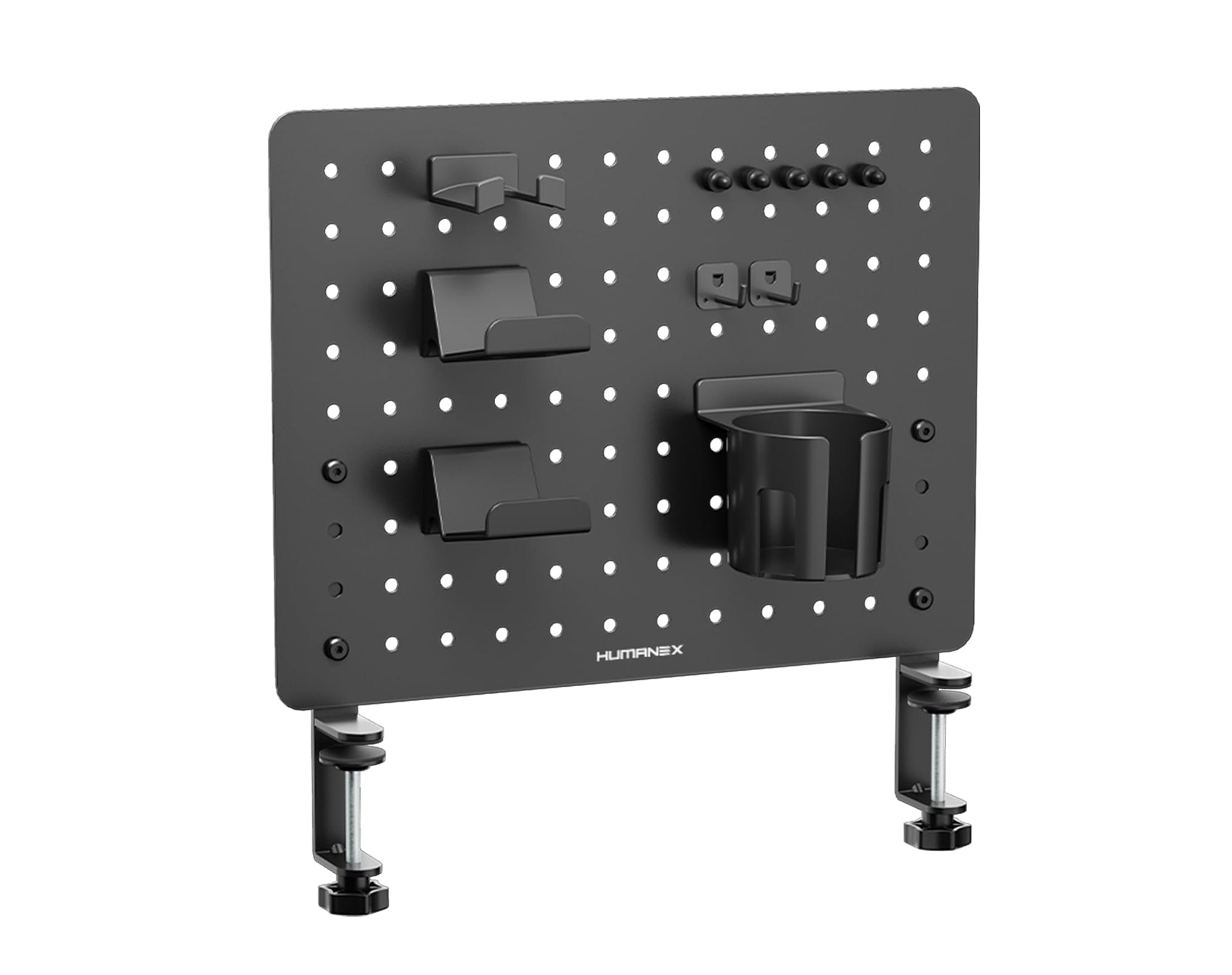 AX-9 Clamp-on Gaming Desk Pegboard