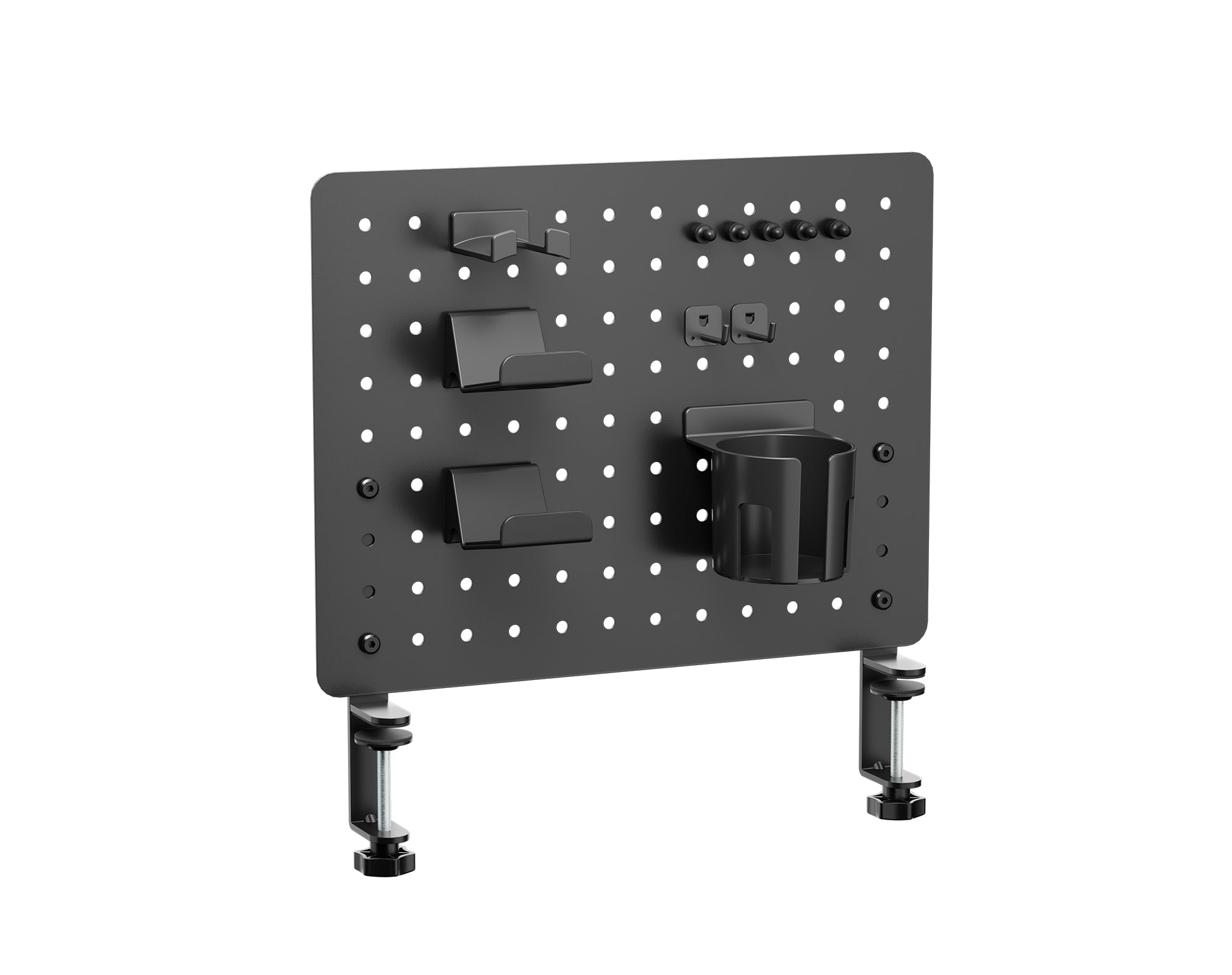 AX-9 Clamp-on Gaming Desk Pegboard