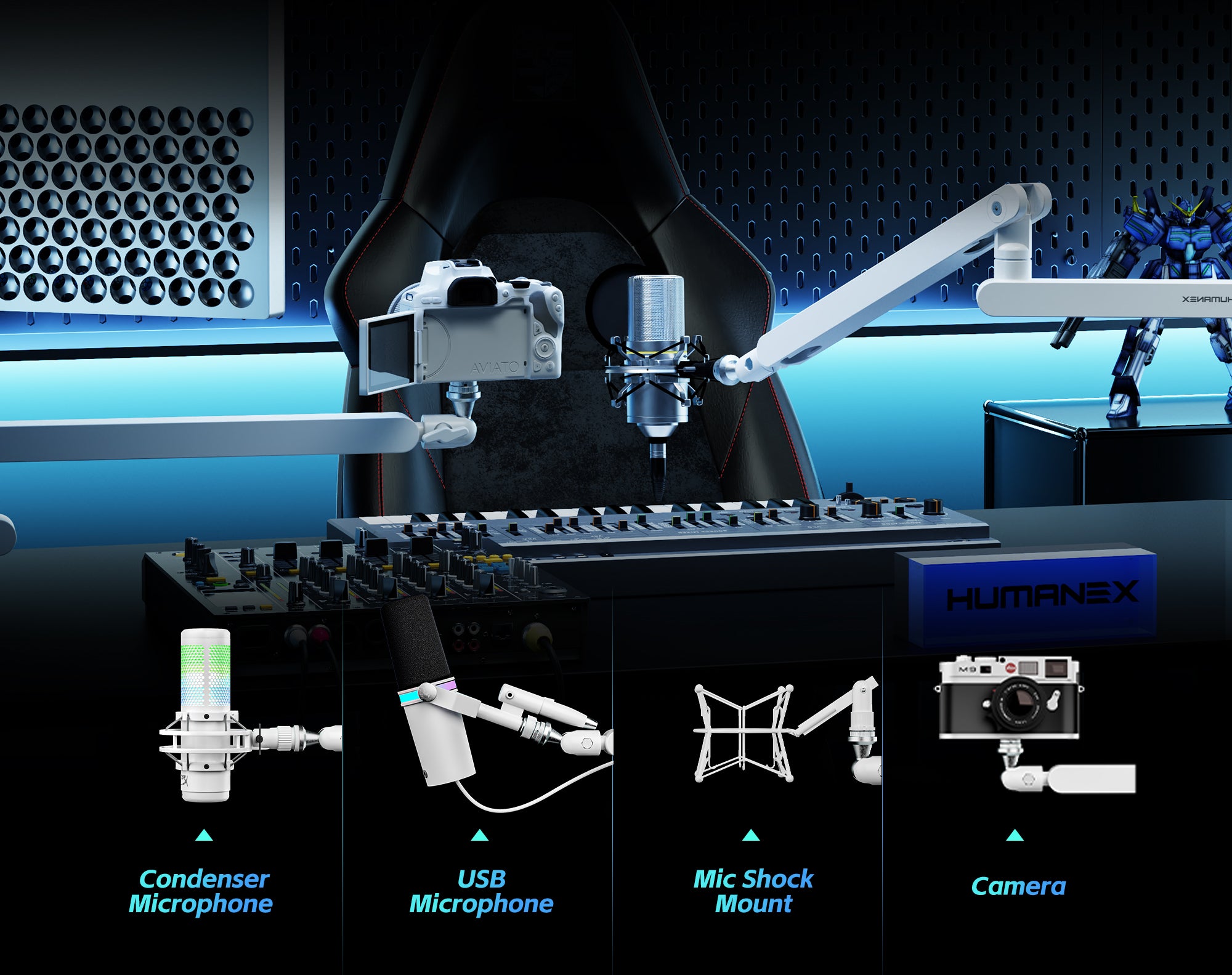 AX-3G | Professional Studio Boom Arm