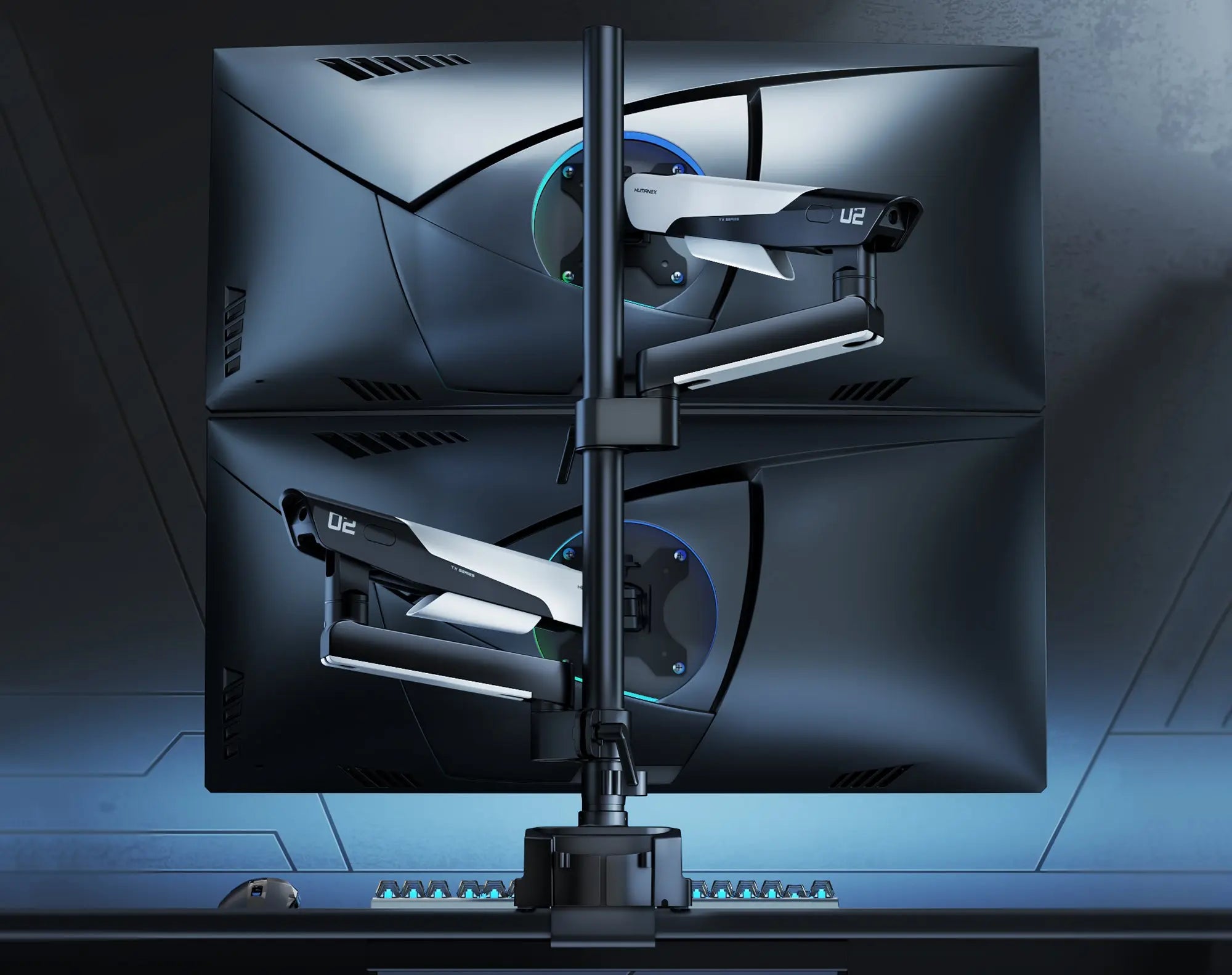 Humanex TX02 Dual Monitor Arm HUMANEX