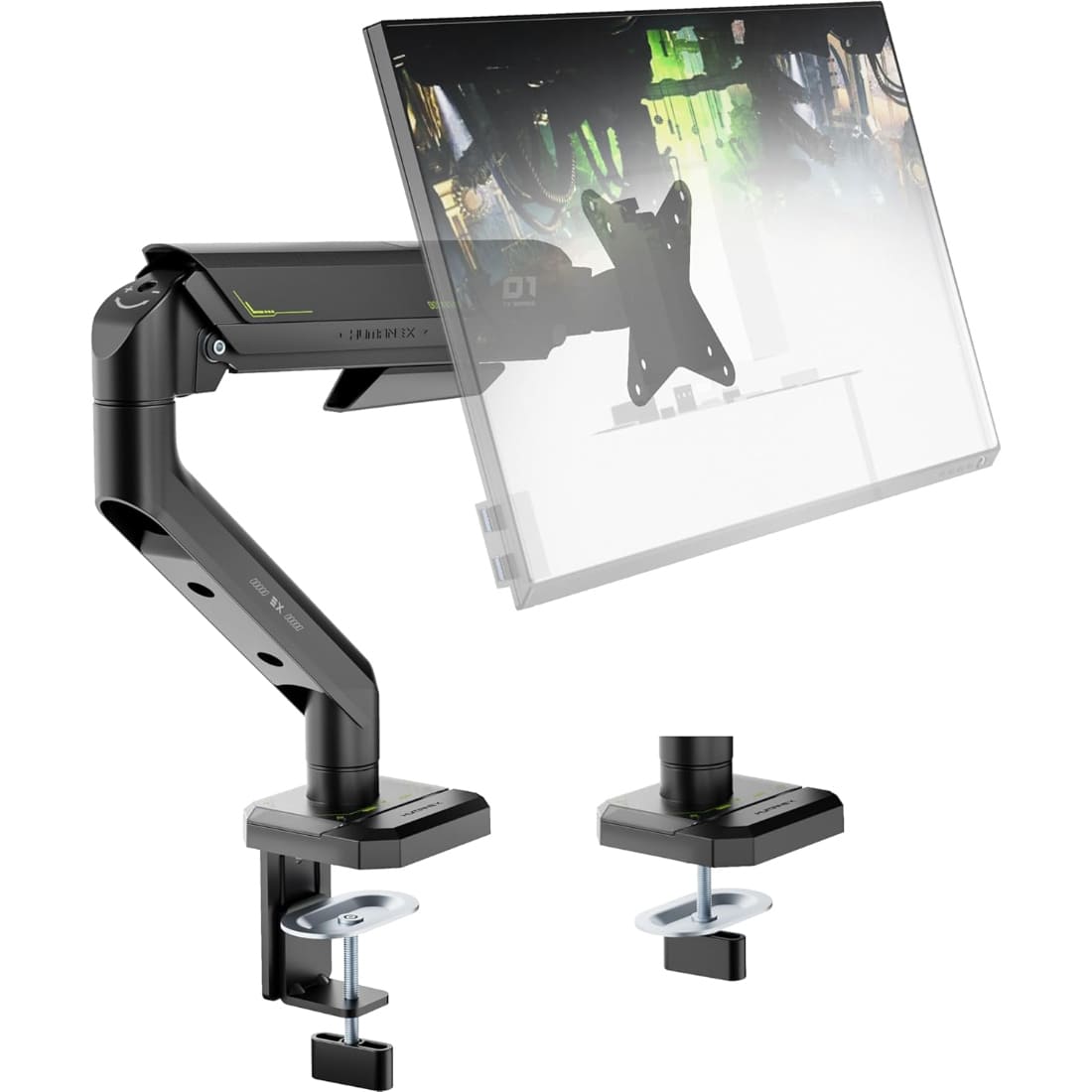 Humanex TX01-1B-A Heavy Duty Single Monitor Arm