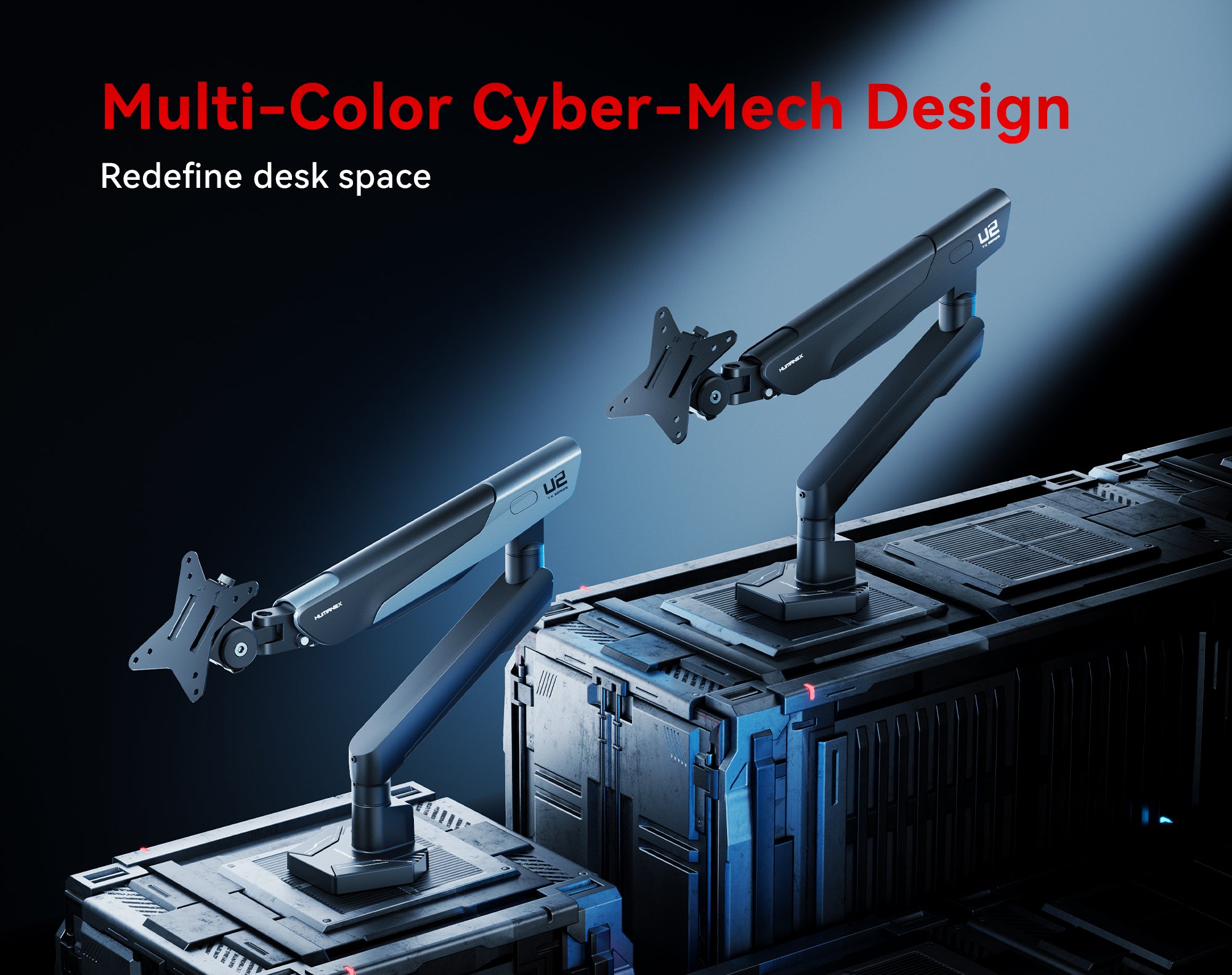 Hermit Mecha TX02-1B-A Monitor Arm