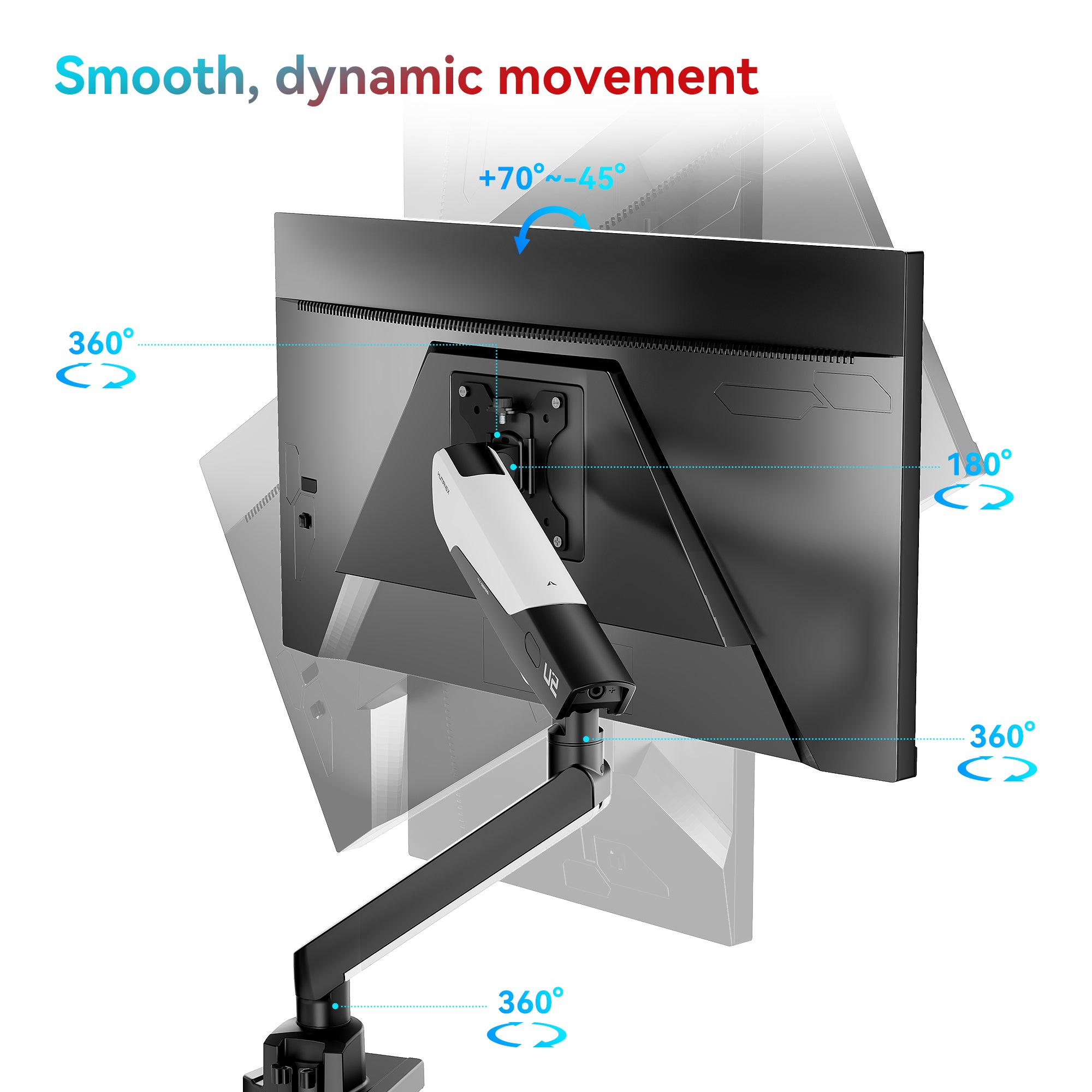 Humanex TX02-1B Single Monitor Arm