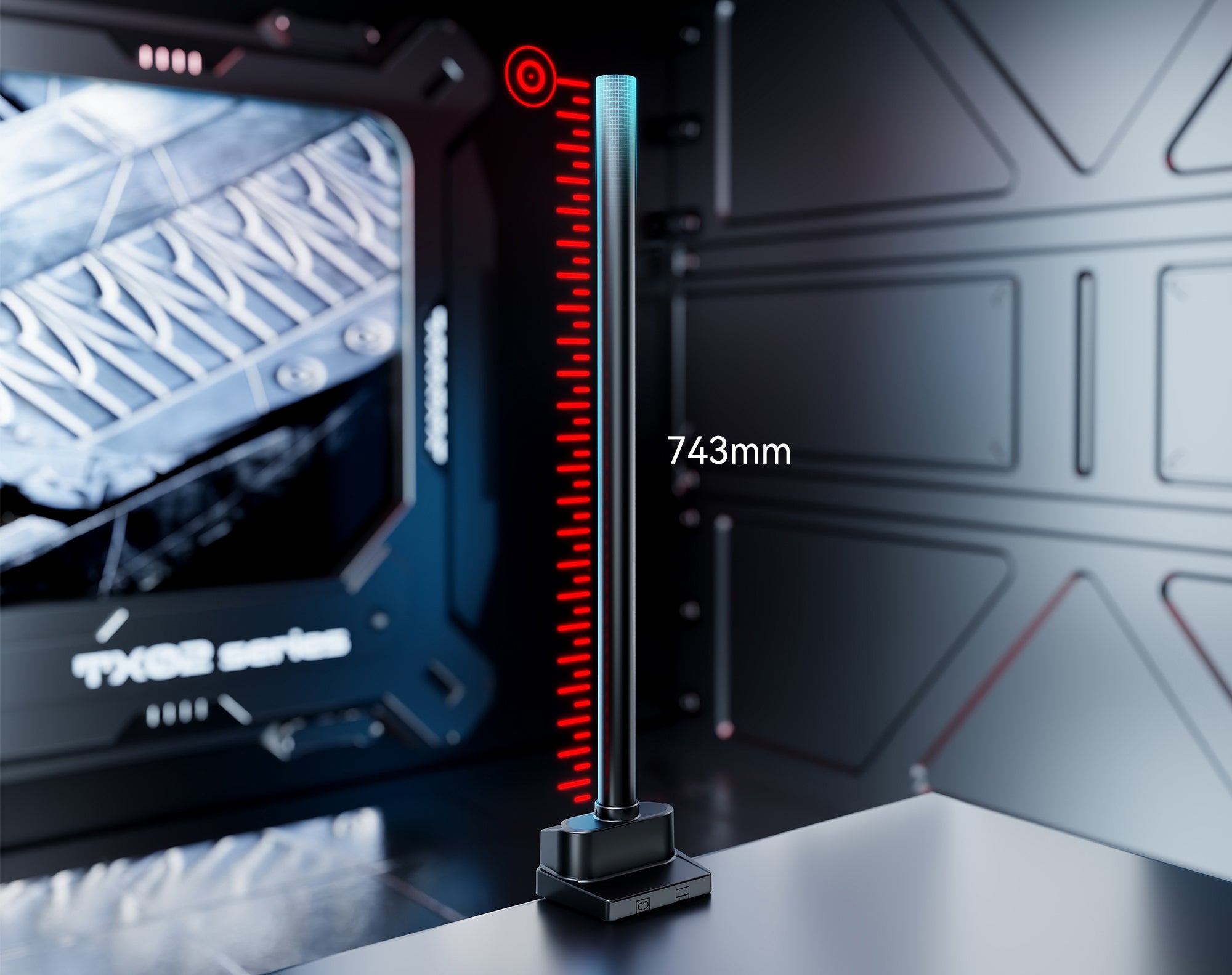 Humanex TX-02 monitor arm maximum height