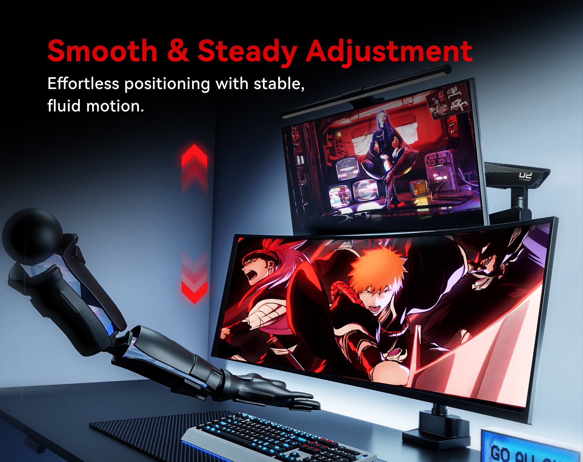 TX02-P2B-A monitor arm 