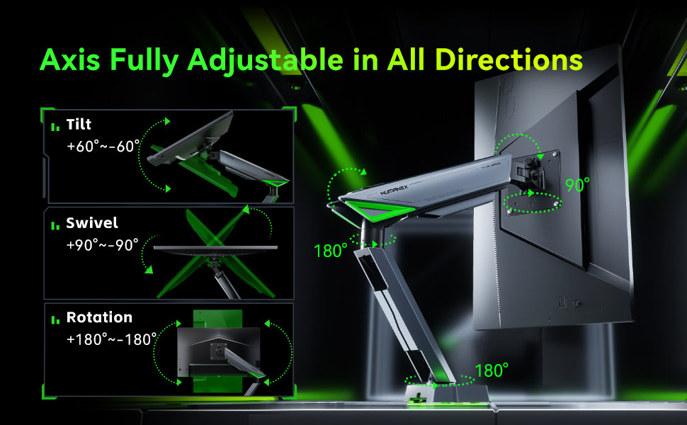 Humanex TX-03 monitor arm feature picture 2