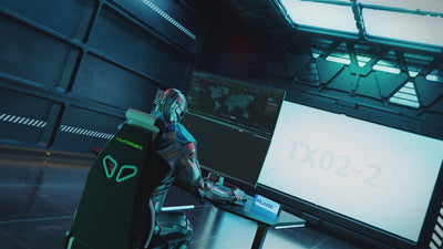 Humanex TX-02 Monitor Arm  Animation